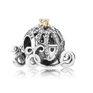 Pumpkin carriage Cinderella Disney Pandora charm